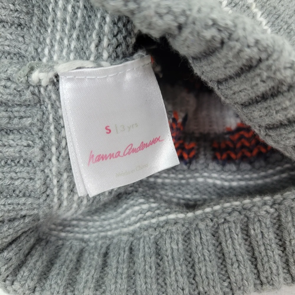 Hanna Andersson Cotton Knit Little Boy Hay Sz S/3yrs - Picture 3 of 5